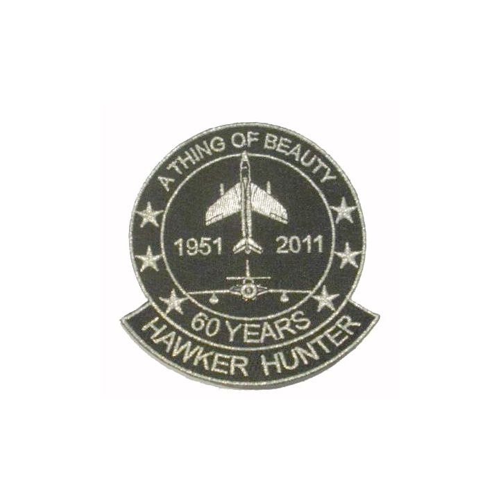 Schweizer Luftwaffe - Badges - Hawker Hunter Patch - 1951-2011