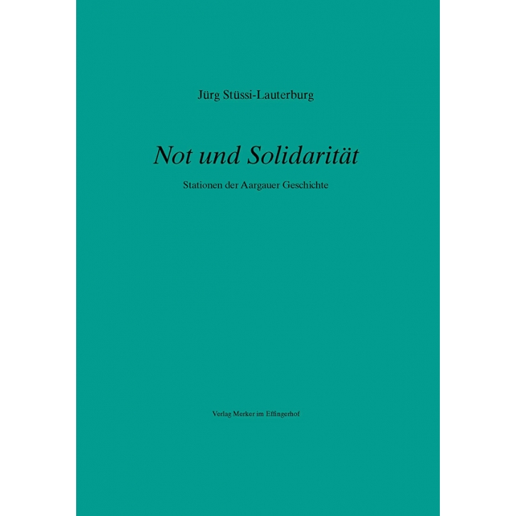 Buch - Not und Solidarität