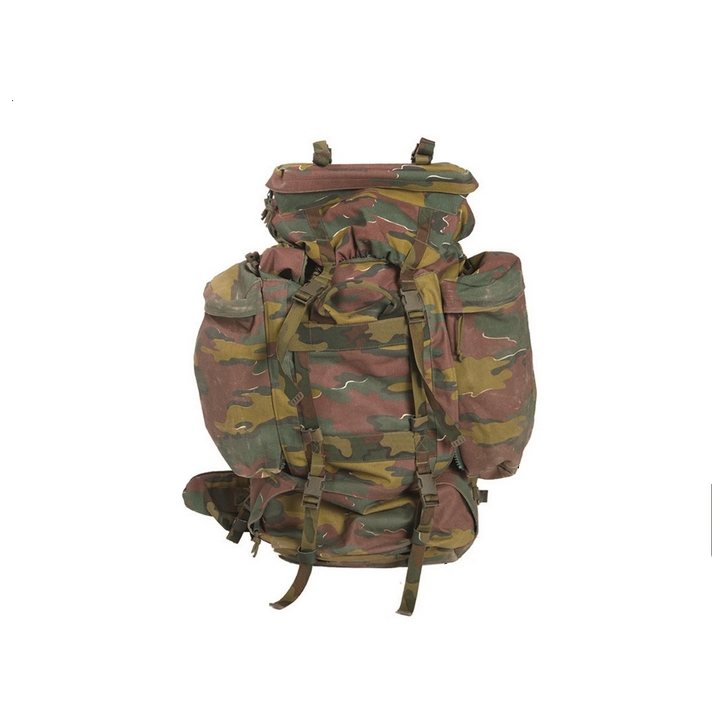 Belgian Army - Rucksack M97 - tarn - mit Seitentaschen