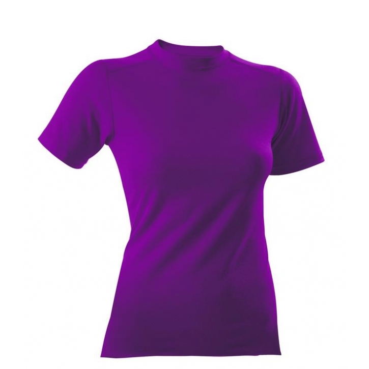 ComforTrust - Layer 1 - Lady - T-Shirt 1/4 - violett - L