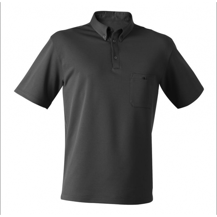 ComforTrust - Layer 2 - Man - Polo-Shirt 1/4 - schwarz - S