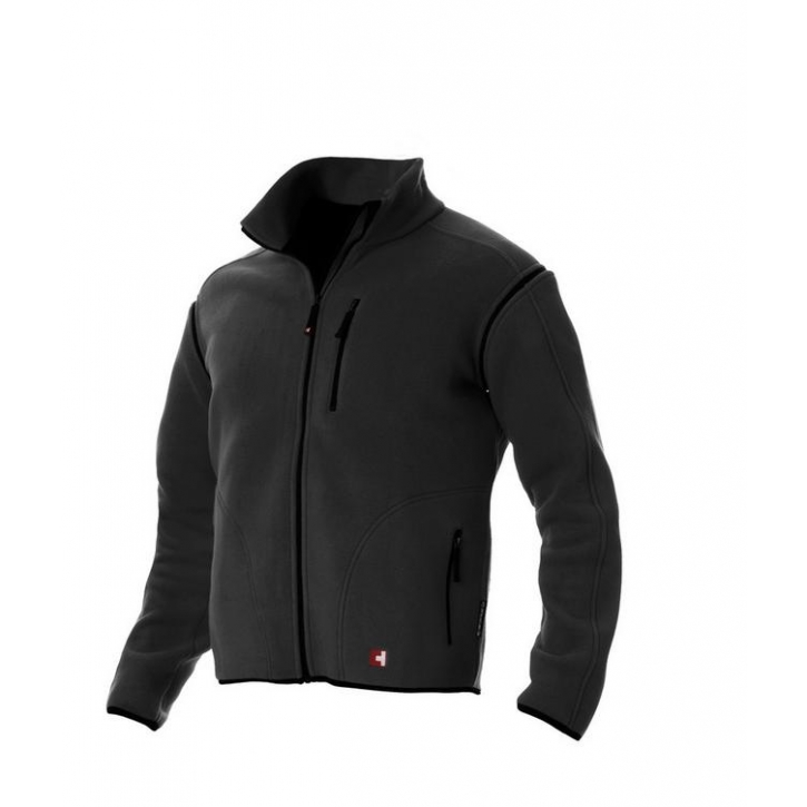 ComforTrust - Layer 3 - Man - Fleece-Jacke zip-off - schwarz - XL