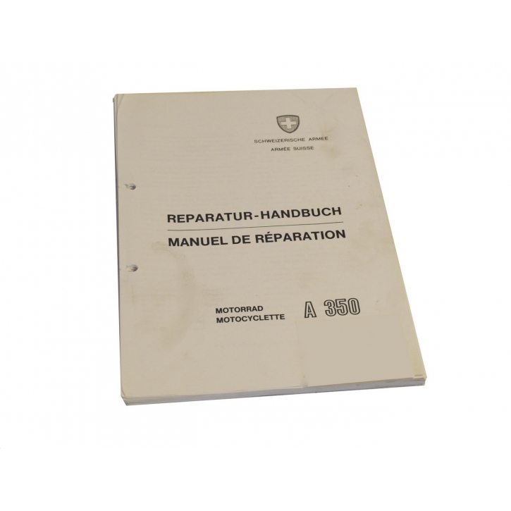 Schweizer Armee - Reperatur-Handbuch - Condor A 350