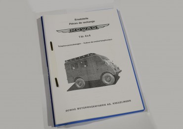 Schweizer Armee - Ersatzteilkatalog - Mowag - 1 to 4x4