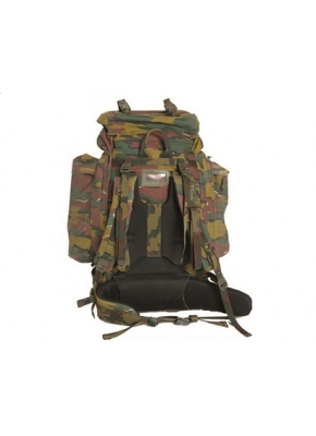 Belgian Army - Rucksack M97 - tarn - mit Seitentaschen